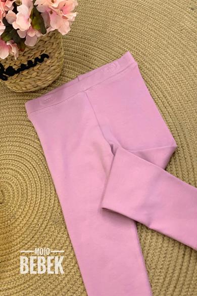 Levotti Kız Çocuk 9-12 Yaş Şardonlu Tayt Mor