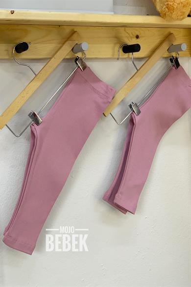 Lovetti Kız Çocuk 1-4 Yaş Şardonlu Tayt Mor