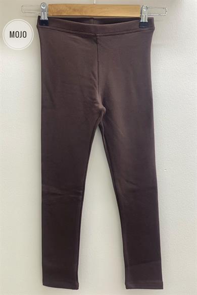 Lovetti Kız Çocuk 5-8 Yaş Şardonlu Tayt Kahverengi