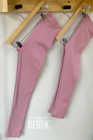 Lovetti Kız Çocuk 5-8 Yaş Şardonlu Tayt Pembe