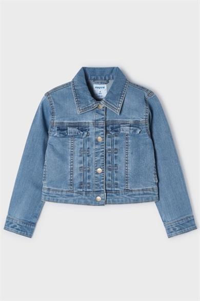 Mayoral 4-9 Yaş Denim Ceket 3474 Kot Mavi