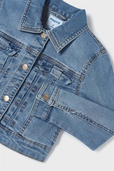 Mayoral 4-9 Yaş Denim Ceket 3474 Kot Mavi