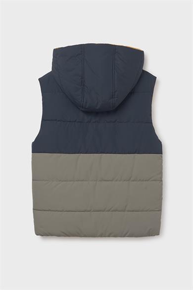 Mayoral 8-18 Yaş Çift Taraflı Kapüşonlu Yelek Sarı