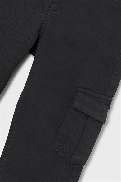 Mayoral 8-18 Yaş Kargo Cep Jogger Pantolon Siyah
