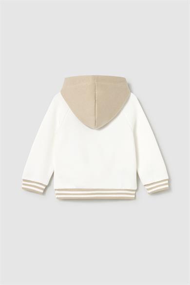 Mayoral Erkek Çocuk 1-4 Yaş Ayıcıklı Sweatshirt Krem