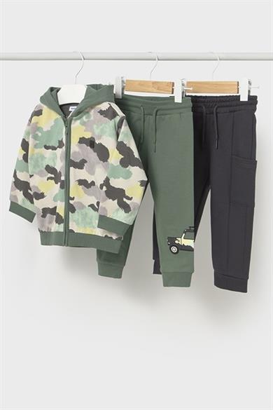 Mayoral Erkek Çocuk 1-4 Yaş Üçlü Eşofman Takımı Yeşil