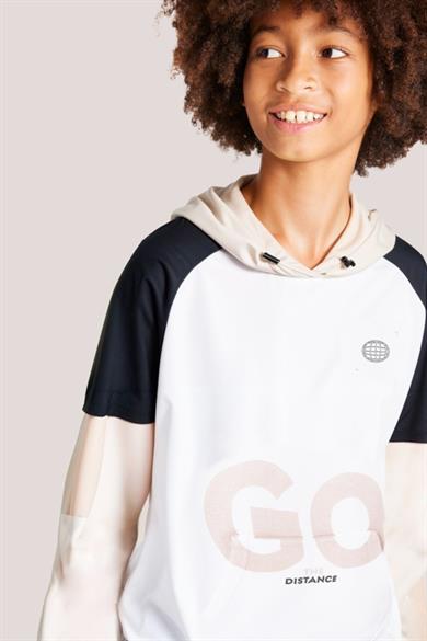 Mayoral Erkek Çocuk 10-14 Yaş Kapüşonlu Sweatshirt 6482 Beyaz