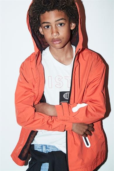 Mayoral Erkek Çocuk 10-16 Yaş Kapüşonlu Mevsimlik Mont 6493 Turuncu