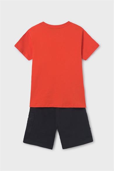 Mayoral Erkek Çocuk 10-16 Yaş Şortlu Takım 6680 Turuncu