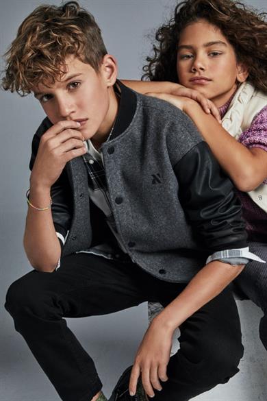 Mayoral Erkek Çocuk 10-18 Yaş Astarlı Kaşmir Ceket Antrasit