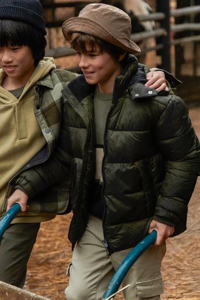 Mayoral Erkek Çocuk 10-18 Yaş Dolgulu Mont Haki