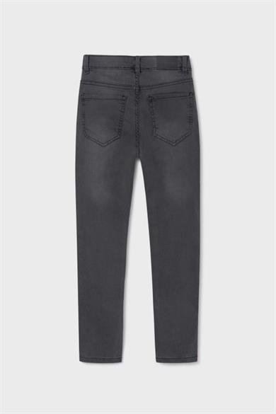 Mayoral Erkek Çocuk 10-18 Yaş Regular Fit Denim Pantolon 543 Füme