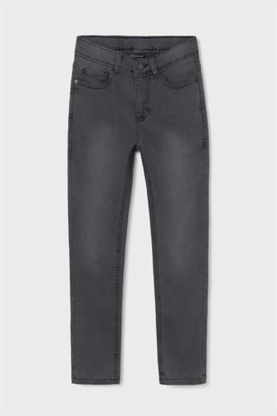 Mayoral Erkek Çocuk 10-18 Yaş Regular Fit Denim Pantolon 543 Füme