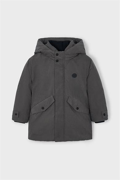 Mayoral Erkek Çocuk 2-9 Yaş İçi Polarlı Kapüşonlu Mont Antrasit