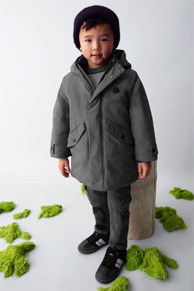 Mayoral Erkek Çocuk 2-9 Yaş İçi Polarlı Kapüşonlu Mont Antrasit
