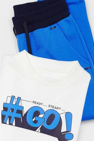 Mayoral Erkek Çocuk 2-9 Yaş Üçlü Eşofman Takımı 4886 Mavi