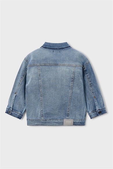 Mayoral Erkek Çocuk 2-9 Yaş Yumuşak Denim Ceket Kot Mavi