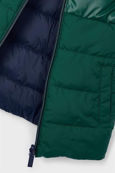 Mayoral Erkek Çocuk 3-9 Yaş Çift Taraflı Şişme Yelek 4347 Lacivert-Yeşil