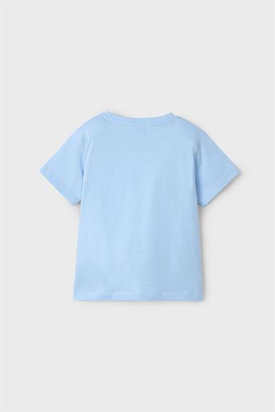 Mayoral Erkek Çocuk 3-9 Yaş Desenli İkili Kısakol T-shirt 3049 Beyaz-Mavi