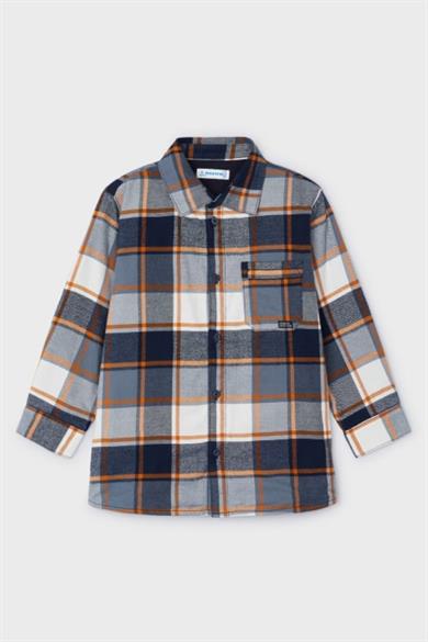 Mayoral Erkek Çocuk 3-9 Yaş Gömlek Ceket 4107 Lacivert