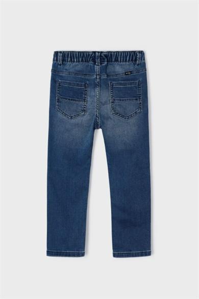 Mayoral Erkek Çocuk 3-9 Yaş Jogger Denim Poantolon 3543 Kot Mavi
