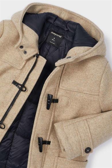 Mayoral Erkek Çocuk 3-9 Yaş Kaşe Kaban 4472 Bej