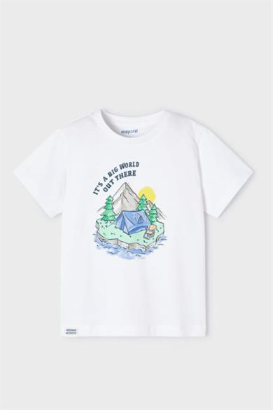 Mayoral Erkek Çocuk 3-9 Yaş Kısa Kol İkili T-shirt Set 3005 Mavi