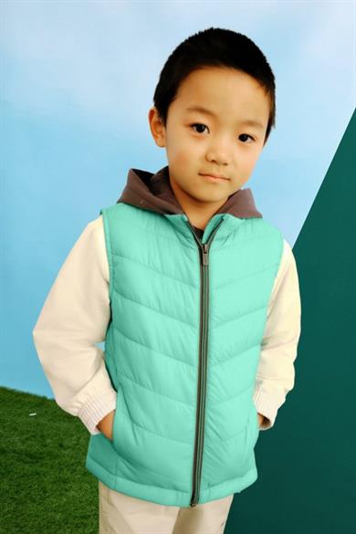 Mayoral Erkek Çocuk 3-9 Yaş Mevsimlik İnce Şişme Yelek 3371 Mint