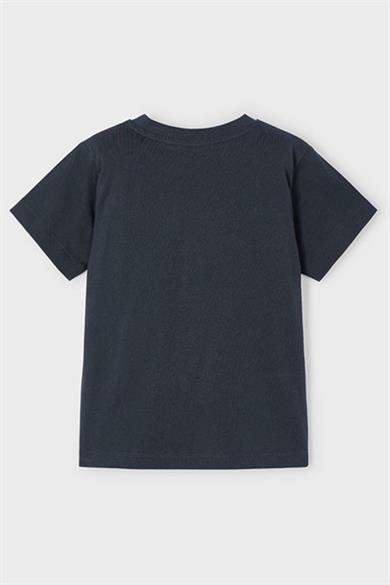 Mayoral Erkek Çocuk 3-9 Yaş Neon Baskılı Kısa Kol T-shirt 3037 Antrasit