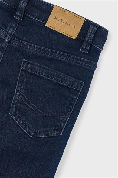 Mayoral Erkek Çocuk 4-9 Yaş Bol Kesim Denim Pantolon Lacivert