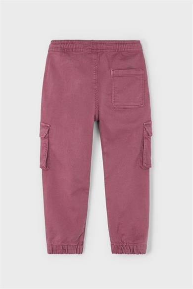 Mayoral Erkek Çocuk 4-9 Yaş Kargo Cep Yumuşak Pantolon Gülkurusu