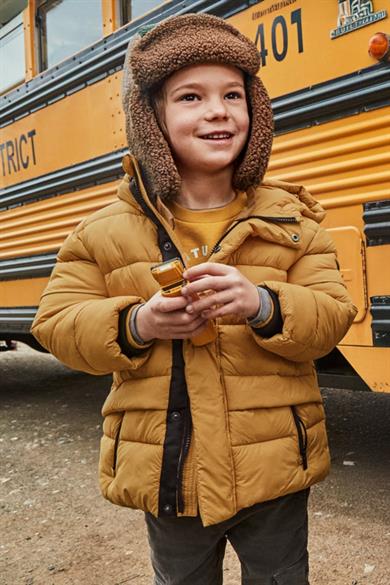 Mayoral Erkek Çocuk 4-9 Yaş Uzun Dolgulu Mont Hardal