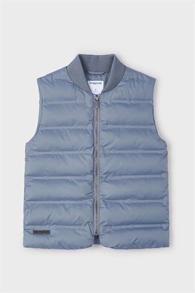 Mayoral Erkek Çocuk 4-9 Yaş Yaka Detaylı Şişme Yelek 4346 Gri