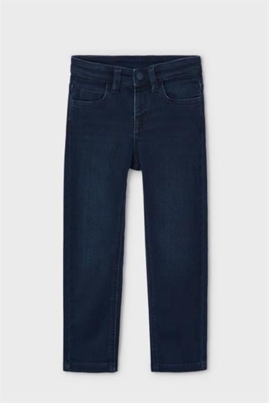 Mayoral Erkek Çocuk 4-9 Yaş Yumuşak Denim Pantolon 4540 Lacivert