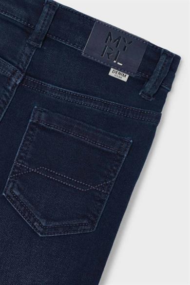 Mayoral Erkek Çocuk 4-9 Yaş Yumuşak Denim Pantolon 4540 Lacivert