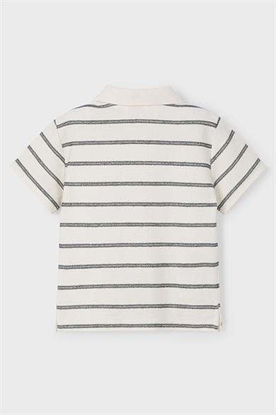 Mayoral Erkek Çocuk 6-9 Yaş %100 Pamuk Polo Yaka T-shrti 3107 Krem