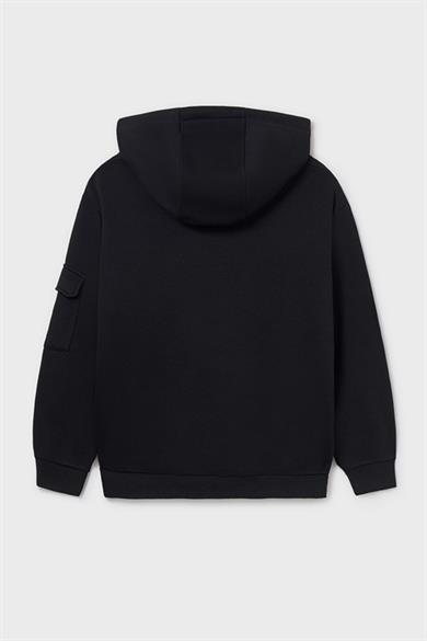 Mayoral Erkek Çocuk 8-16 Yaş Kapüşonlu Sweatshirt Siyah