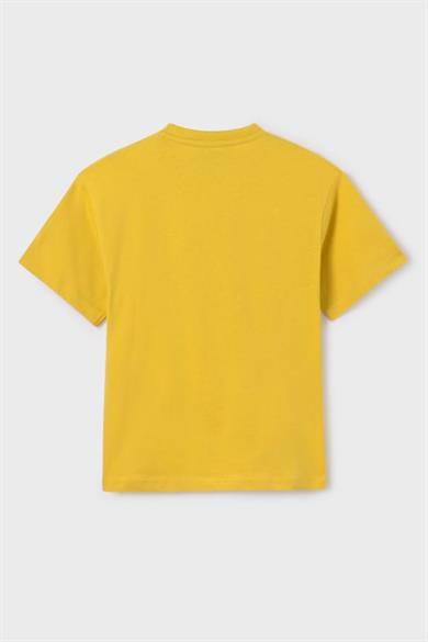 Mayoral Erkek Çocuk 8-16 Yaş Kısa Kol T-shirt 6040 Sarı