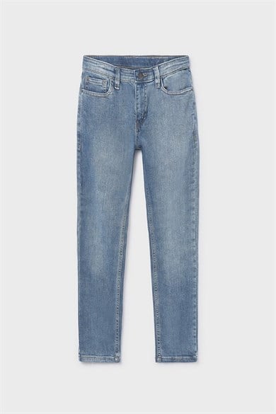 Mayoral Erkek Çocuk 8-16 Yaş Regular Fit Denim Pantolon Kot Mavi