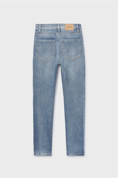 Mayoral Erkek Çocuk 8-16 Yaş Regular Fit Denim Pantolon Kot Mavi