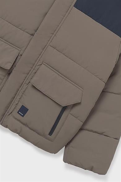 Mayoral Erkek Çocuk 8-18 Yaş Desenli Şişme Mont Haki