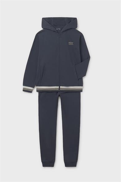 Mayoral Erkek Çocuk 8-18 Yaş Kapüşonlu Eşofman Takımı Lacivert