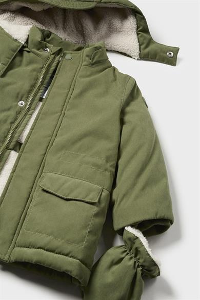 Mayoral Erkek Çocuk 9- 24 Ay Eldivenli Parka 2467 Haki