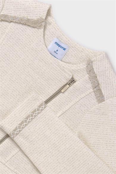 Mayoral Kız Çocuk 10-14 Yaş Ceket 6457 Krem