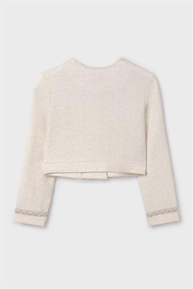 Mayoral Kız Çocuk 10-14 Yaş Ceket 6457 Krem