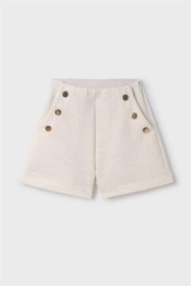 Mayoral Kız Çocuk 10-14 Yaş Şort 6267 Krem