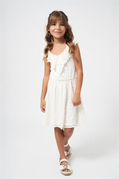 Mayoral Kız Çocuk 10-16 Yaş Elbise 6960 Krem