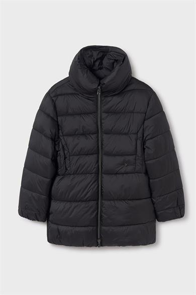 Mayoral Kız Çocuk 10-16 Yaş Kışlık Şişme Mont 7479 Siyah