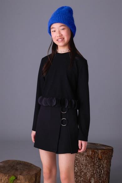 Mayoral Kız Çocuk 10-16 Yaş Mevsimlik İnce Triko Kazak Siyah