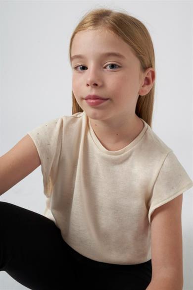 Mayoral Kız Çocuk 10-16 Yaş Triko Bluz 6019 Bej